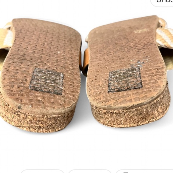 Billabong Women Sandals Sz 9 Beige Beach Boho Coastal Nautical Braided Rope - Picture 9 of 10